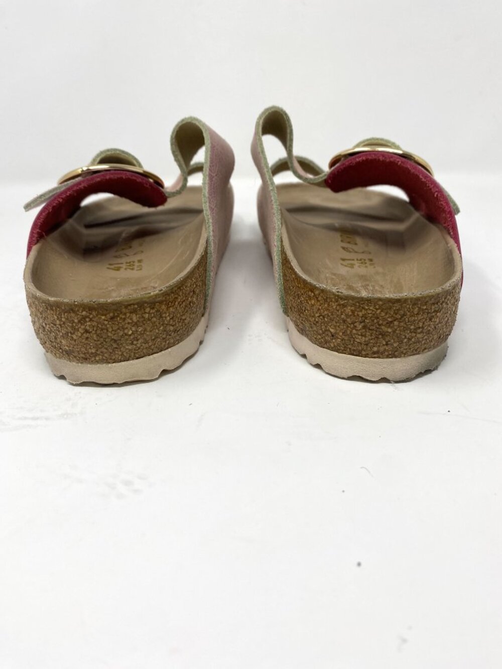 Birkenstock Arizona Big Buckle Sandals in Ceramic Rose 41 - Picture 5 of 13